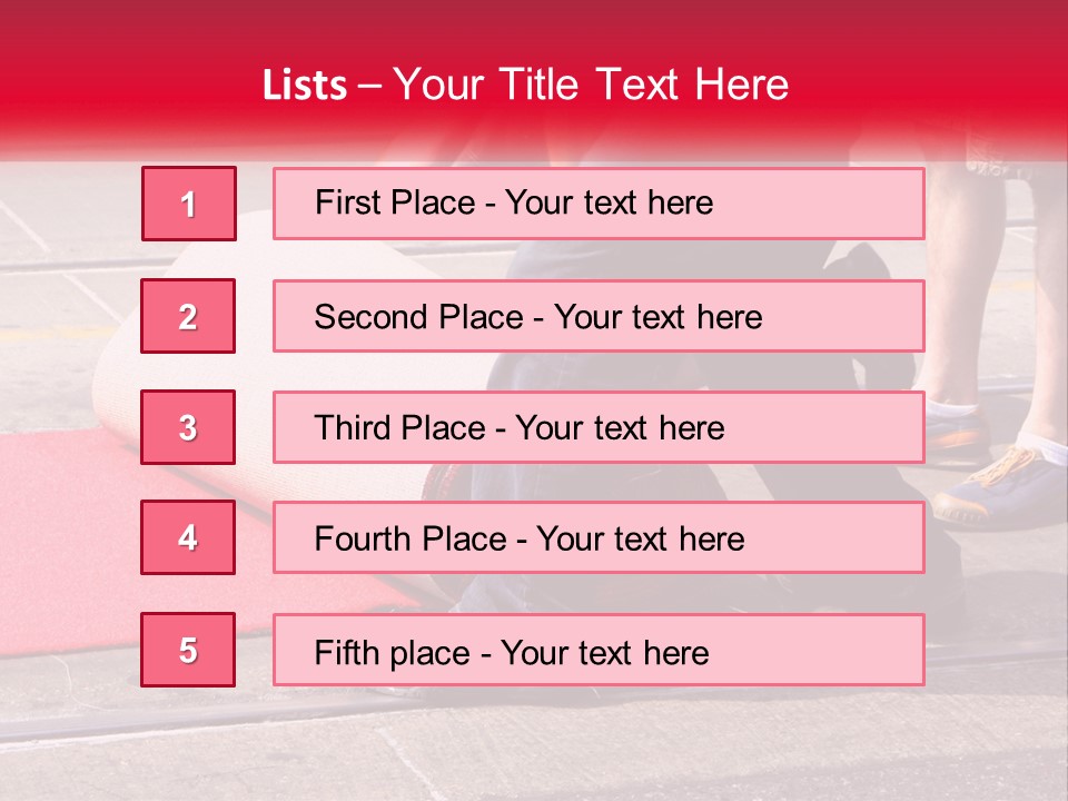Street Cement Gala PowerPoint Template