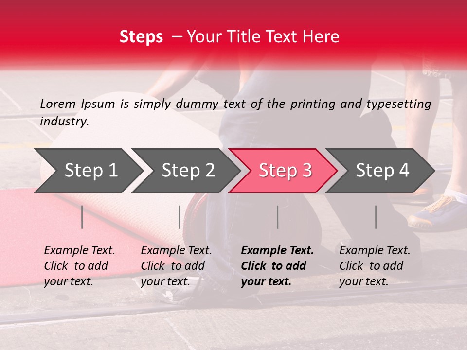 Street Cement Gala PowerPoint Template