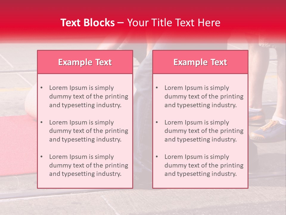 Street Cement Gala PowerPoint Template