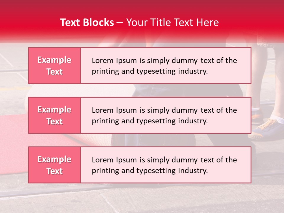 Street Cement Gala PowerPoint Template