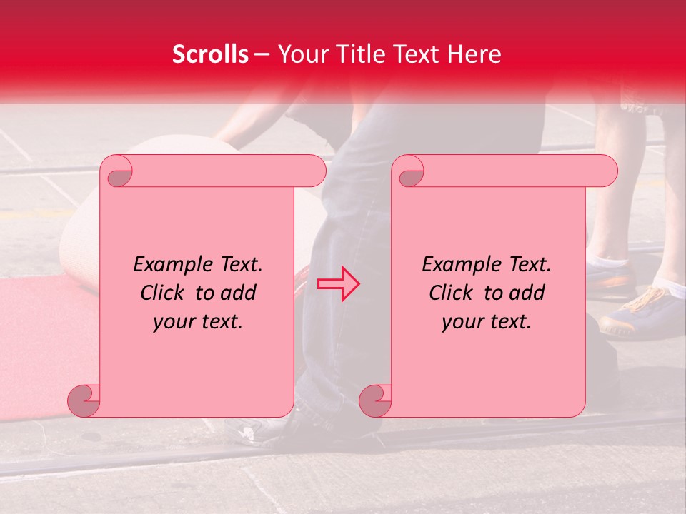 Street Cement Gala PowerPoint Template