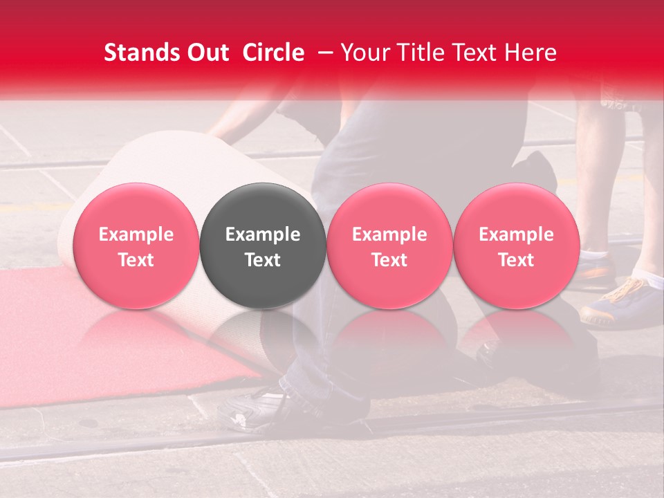 Street Cement Gala PowerPoint Template