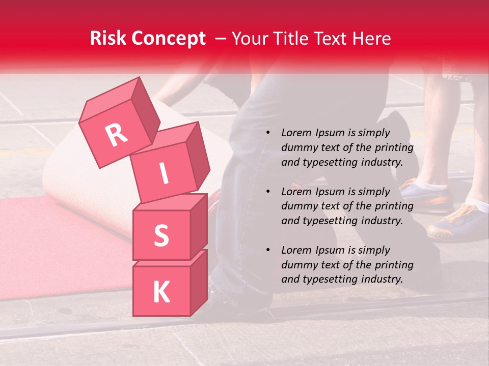 Street Cement Gala PowerPoint Template