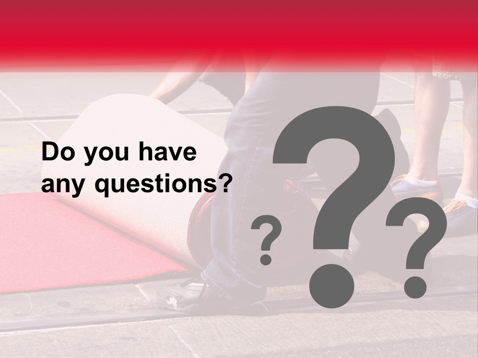 Street Cement Gala PowerPoint Template