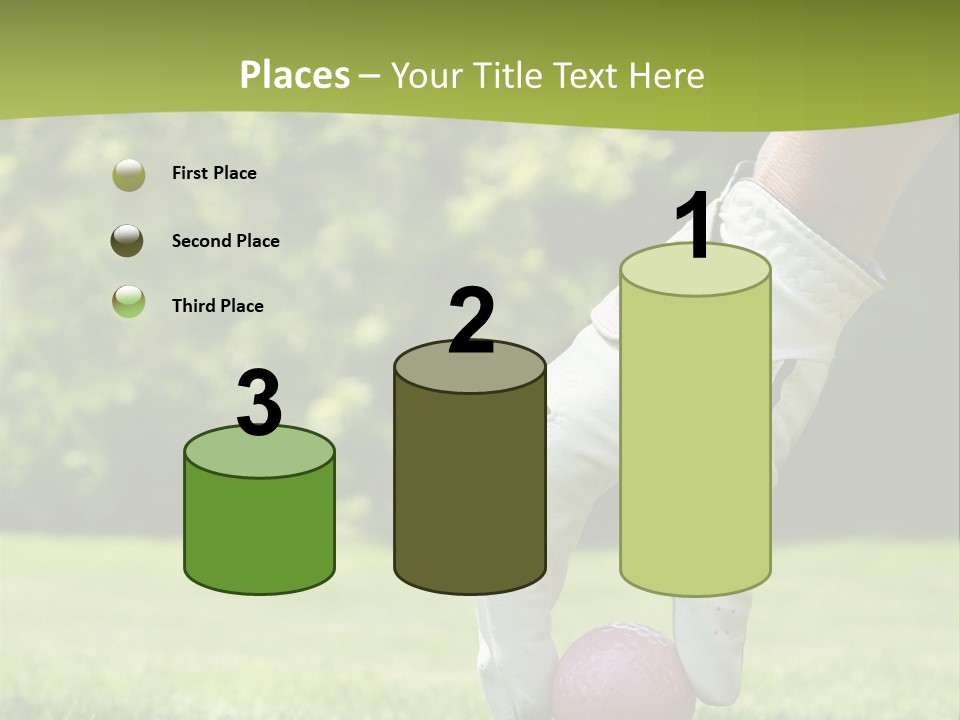 Recreation Glove Fitness PowerPoint Template