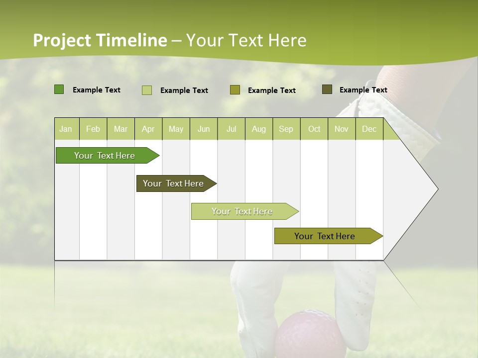 Recreation Glove Fitness PowerPoint Template
