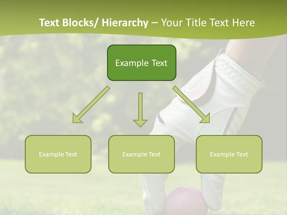 Recreation Glove Fitness PowerPoint Template