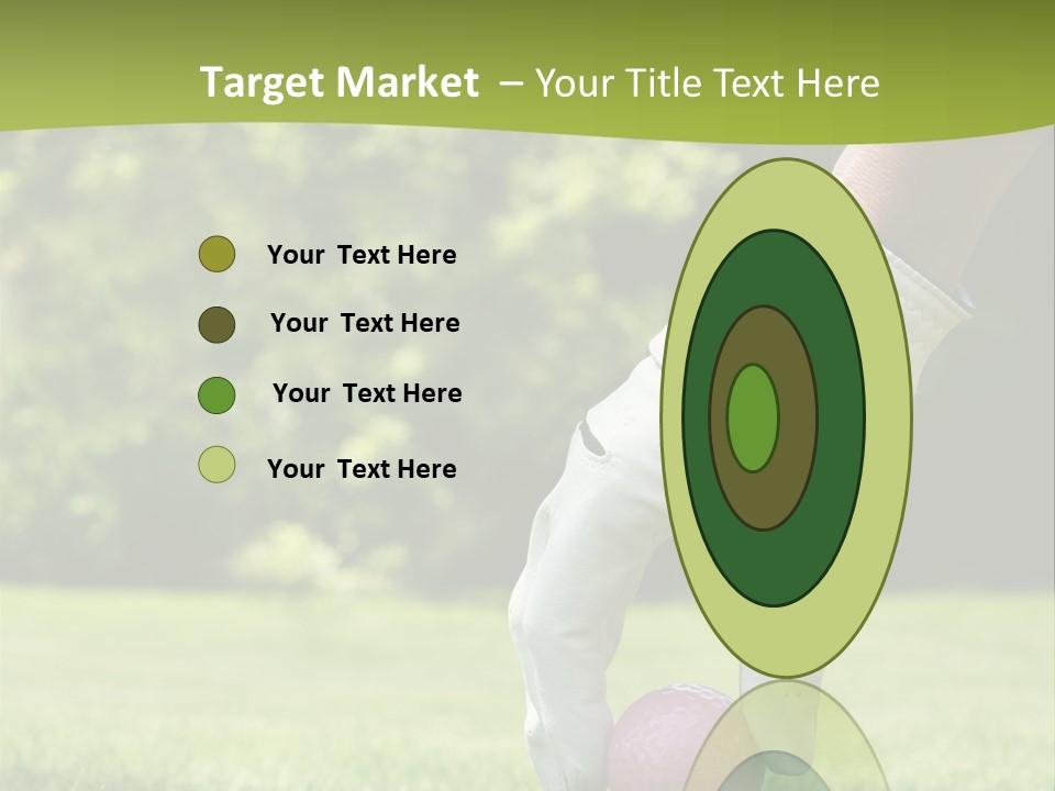 Recreation Glove Fitness PowerPoint Template