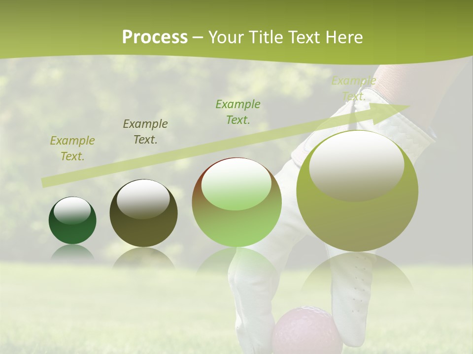 Recreation Glove Fitness PowerPoint Template