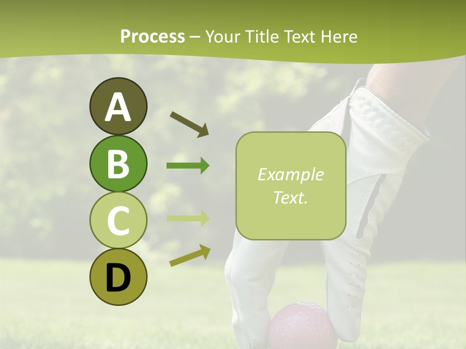 Recreation Glove Fitness PowerPoint Template