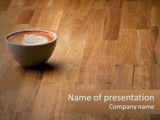 Steam Specialty Leaf PowerPoint Template