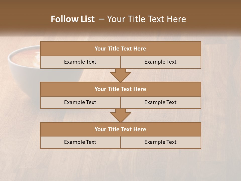 Steam Specialty Leaf PowerPoint Template