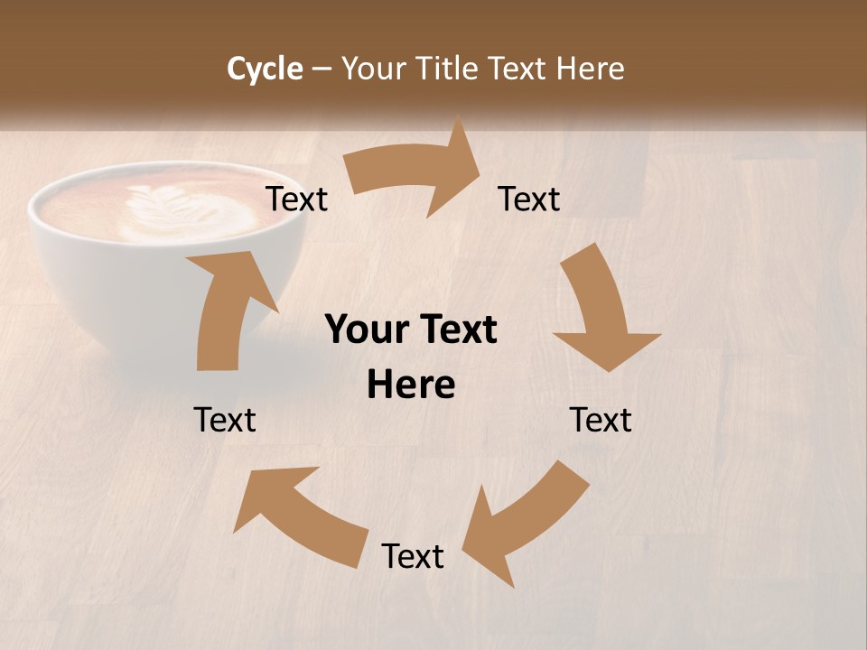 Steam Specialty Leaf PowerPoint Template