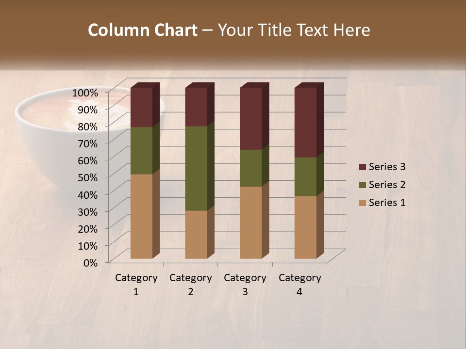 Steam Specialty Leaf PowerPoint Template