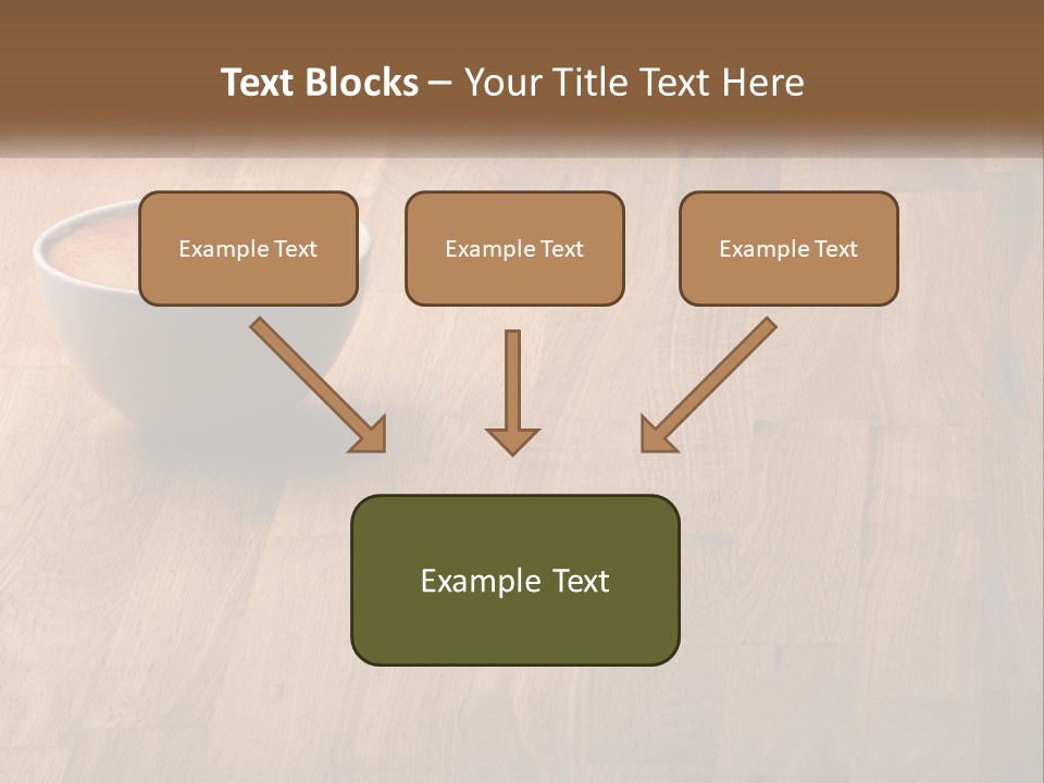 Steam Specialty Leaf PowerPoint Template