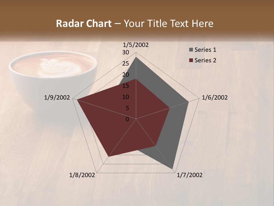 Steam Specialty Leaf PowerPoint Template