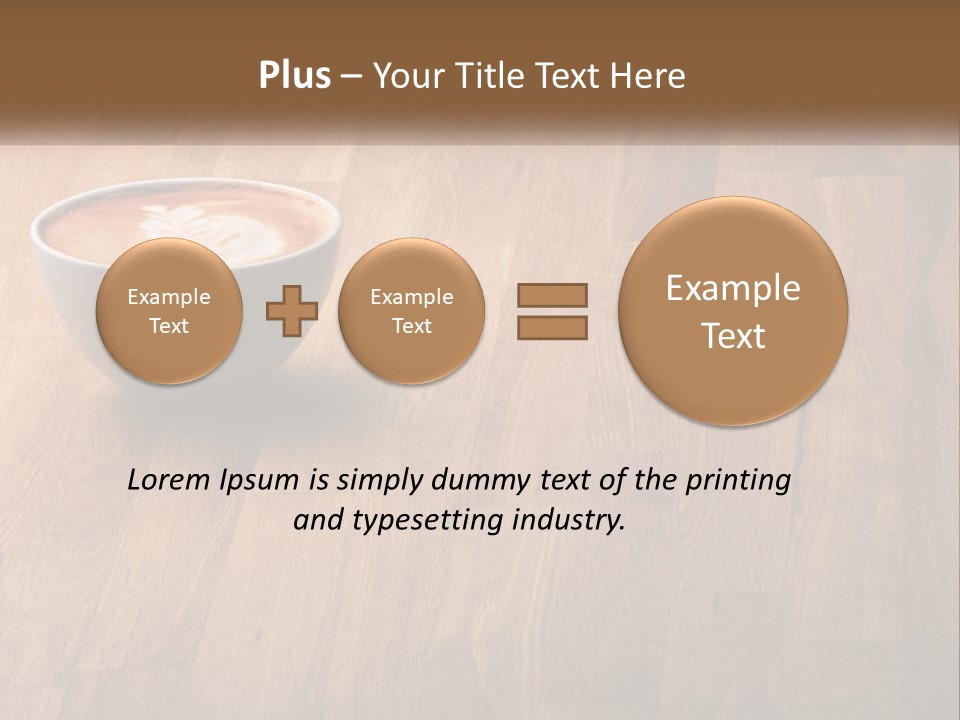 Steam Specialty Leaf PowerPoint Template