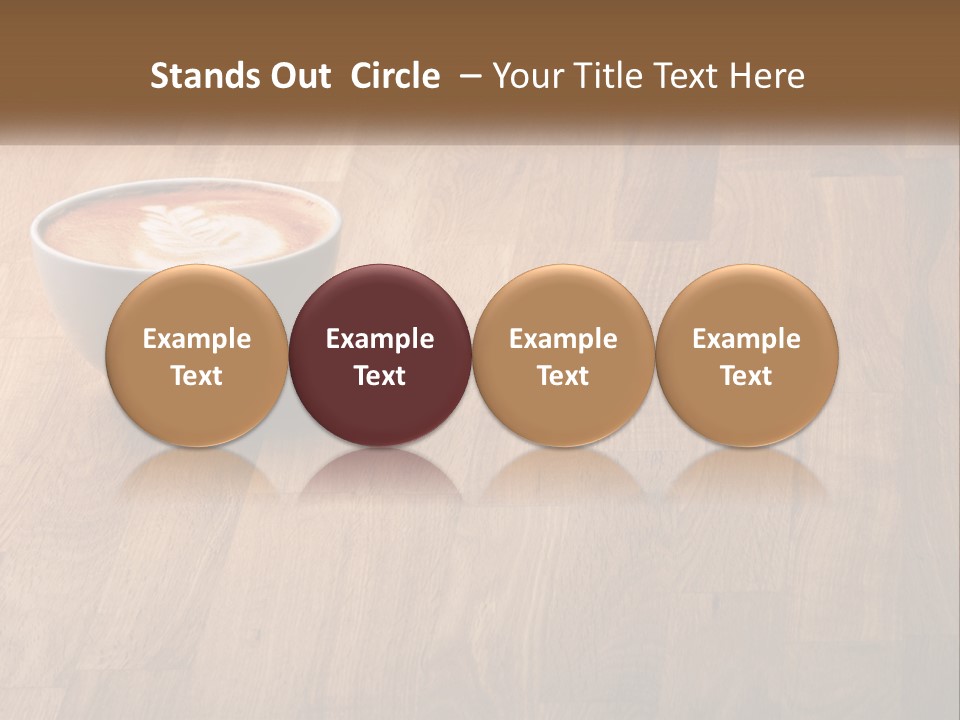 Steam Specialty Leaf PowerPoint Template