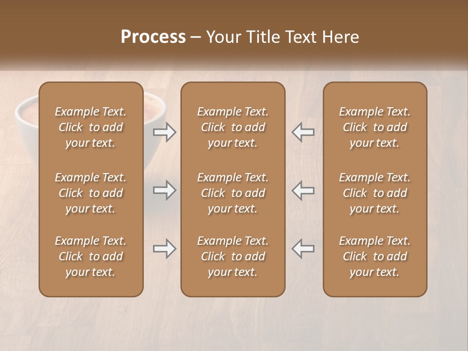 Steam Specialty Leaf PowerPoint Template