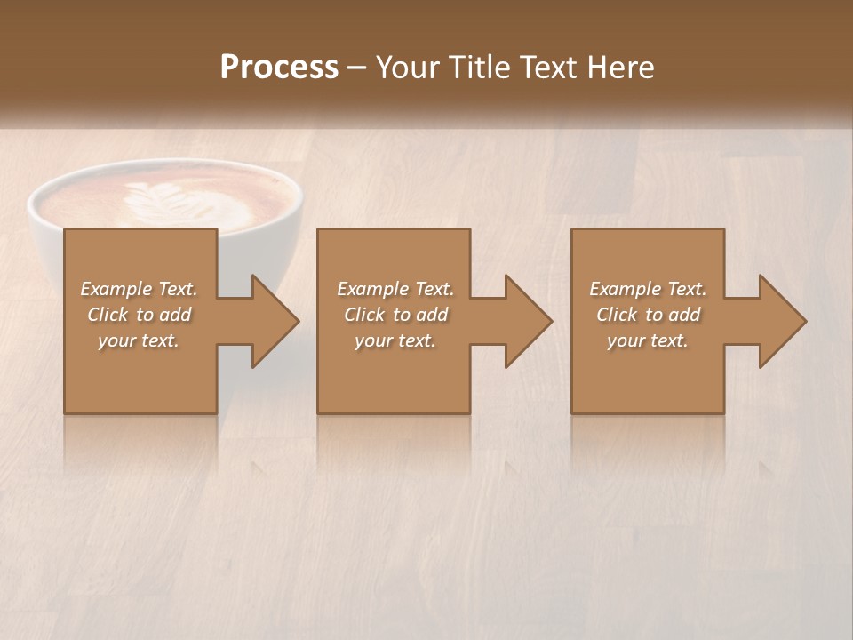 Steam Specialty Leaf PowerPoint Template