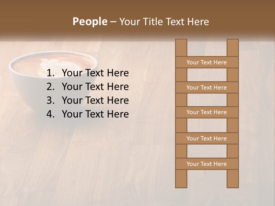 Steam Specialty Leaf PowerPoint Template