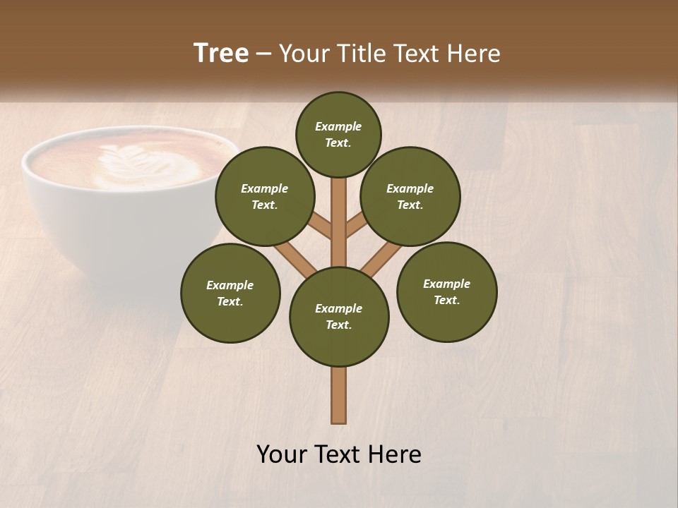 Steam Specialty Leaf PowerPoint Template