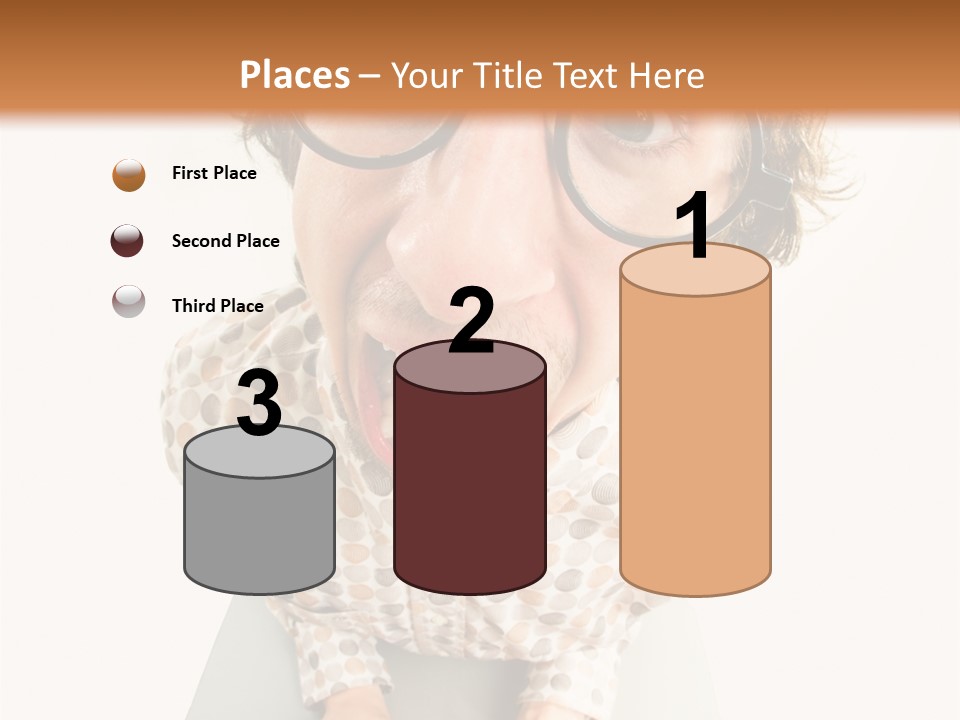 Shout Nervous Screaming PowerPoint Template