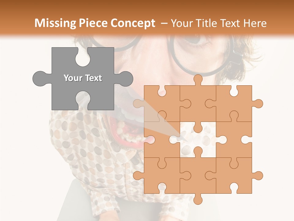 Shout Nervous Screaming PowerPoint Template