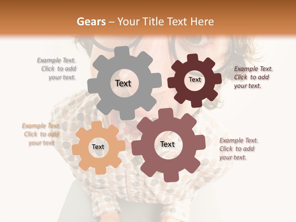 Shout Nervous Screaming PowerPoint Template