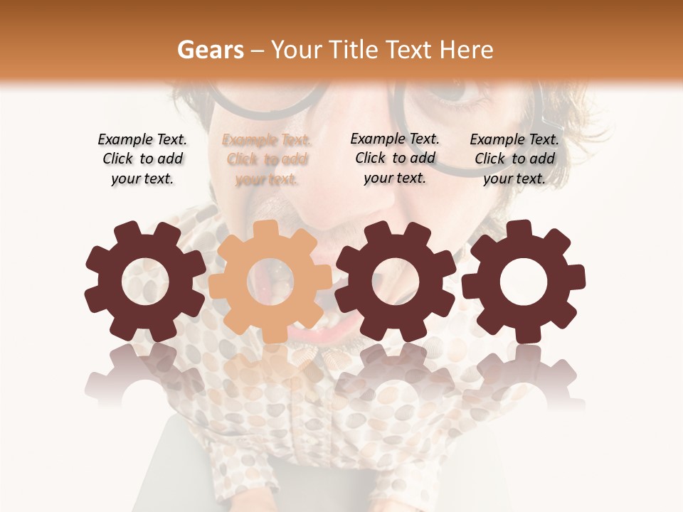 Shout Nervous Screaming PowerPoint Template