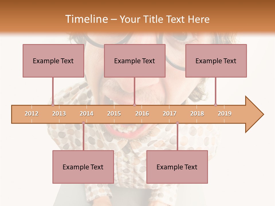 Shout Nervous Screaming PowerPoint Template