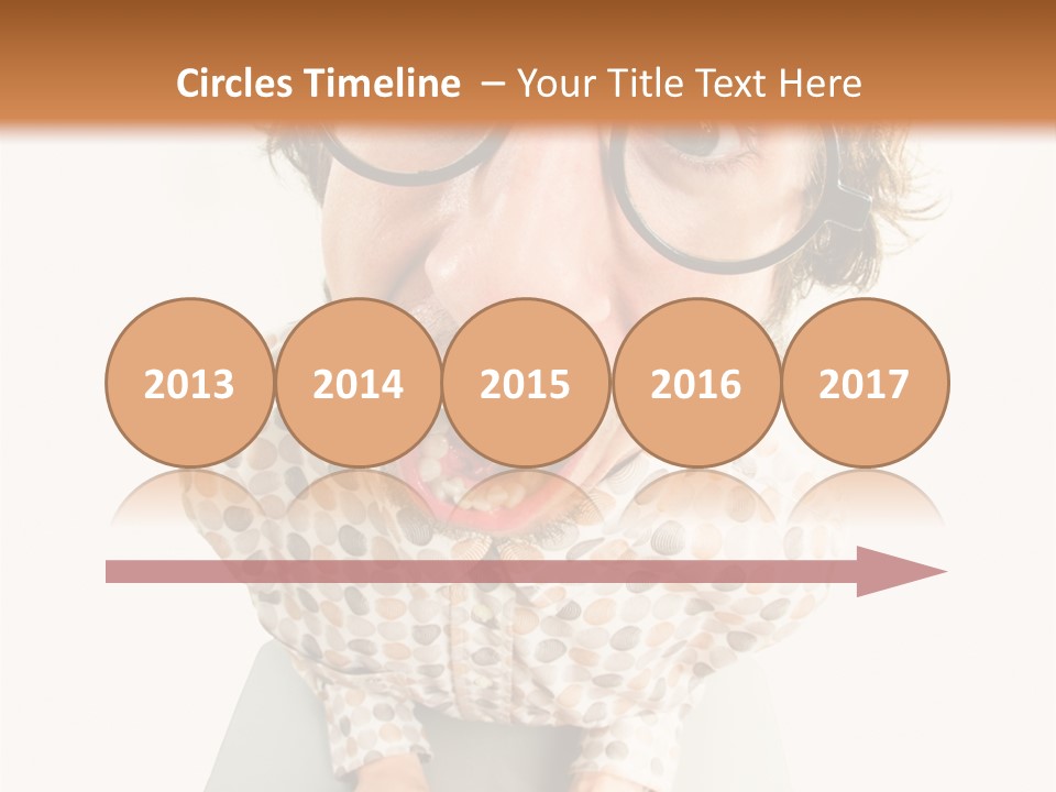 Shout Nervous Screaming PowerPoint Template