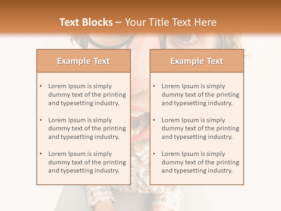 Shout Nervous Screaming PowerPoint Template
