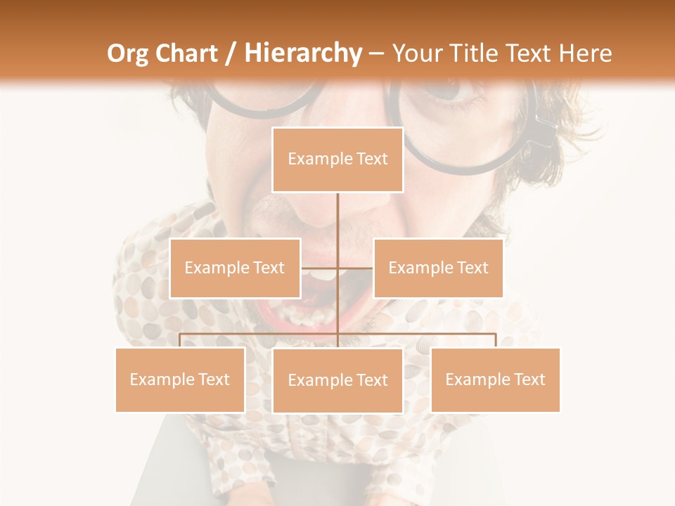 Shout Nervous Screaming PowerPoint Template