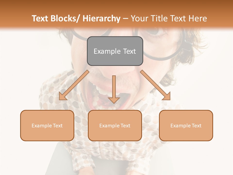 Shout Nervous Screaming PowerPoint Template