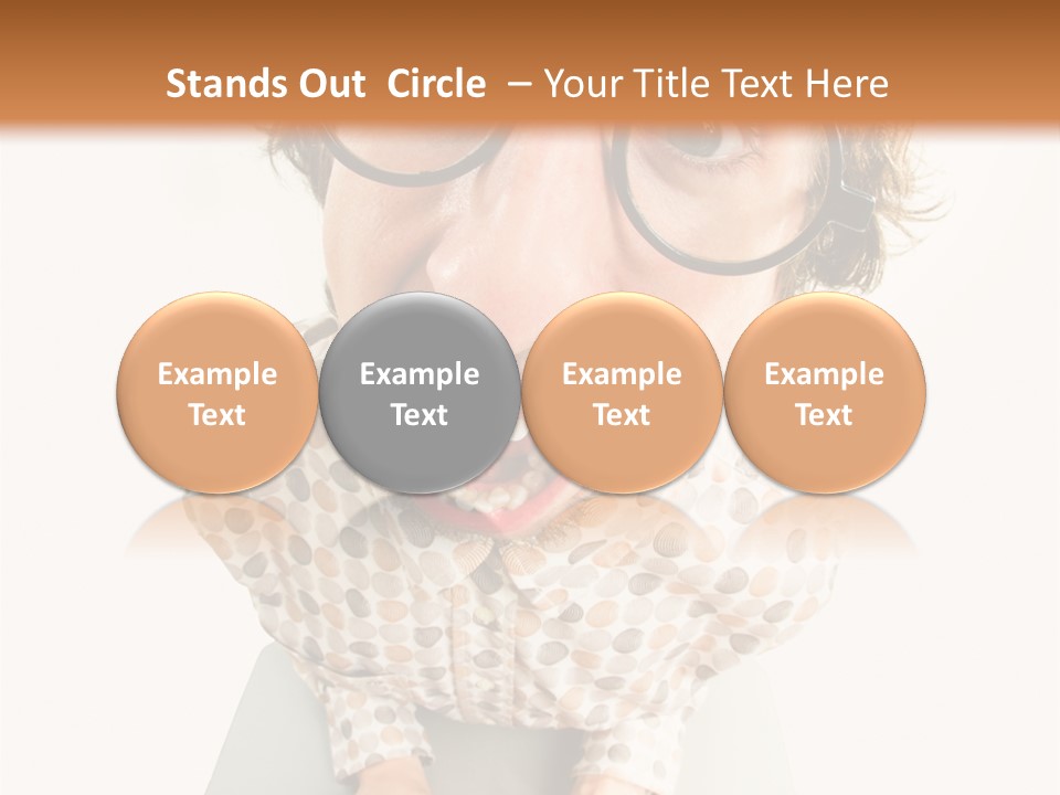 Shout Nervous Screaming PowerPoint Template