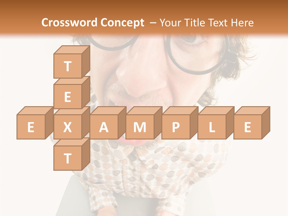 Shout Nervous Screaming PowerPoint Template