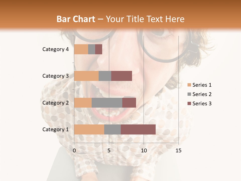 Shout Nervous Screaming PowerPoint Template
