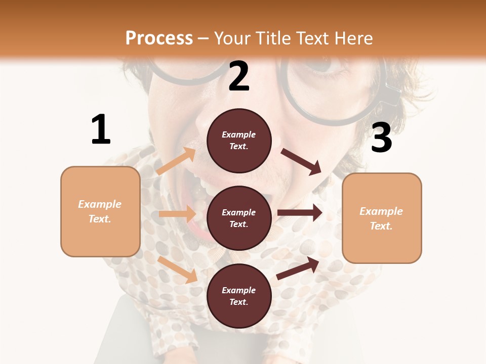 Shout Nervous Screaming PowerPoint Template