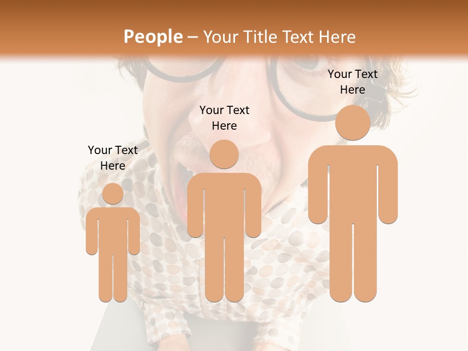 Shout Nervous Screaming PowerPoint Template