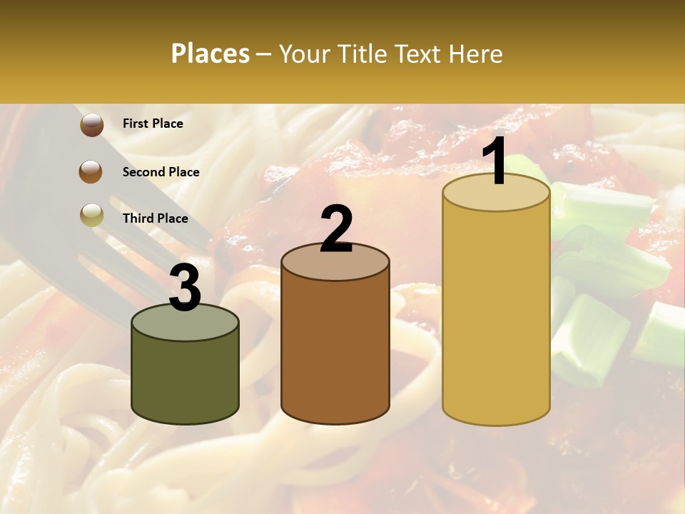 Eating Tasty Recipe PowerPoint Template