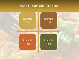 Eating Tasty Recipe PowerPoint Template