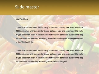 Eating Tasty Recipe PowerPoint Template