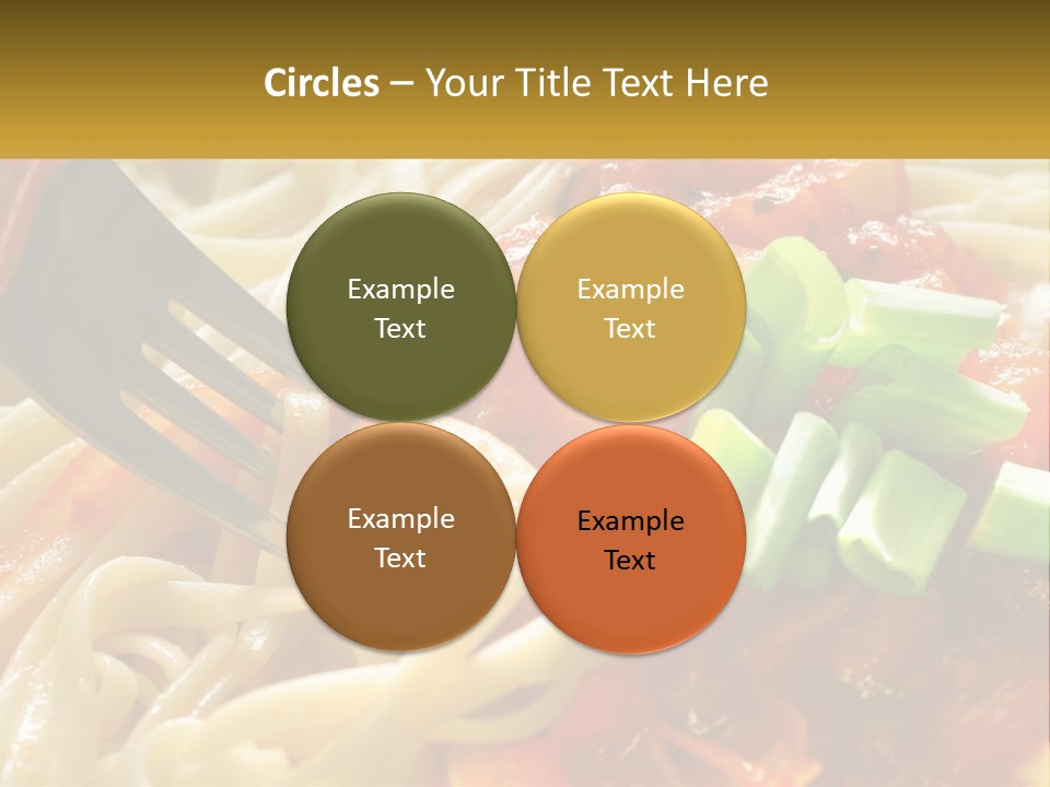 Eating Tasty Recipe PowerPoint Template