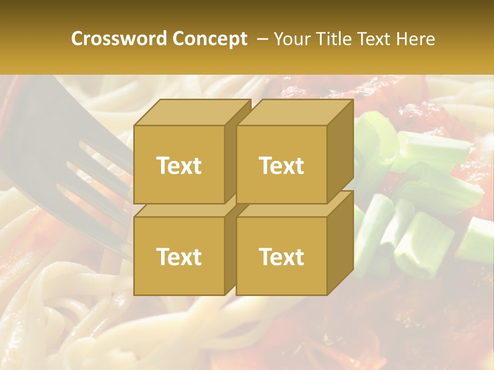 Eating Tasty Recipe PowerPoint Template