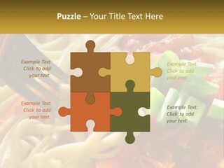 Eating Tasty Recipe PowerPoint Template
