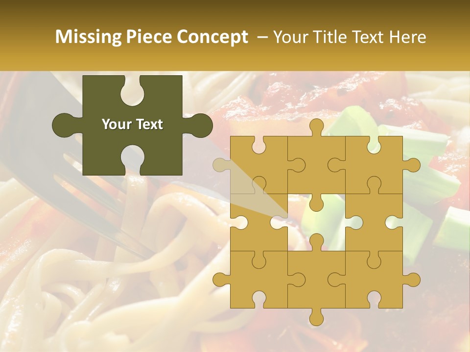 Eating Tasty Recipe PowerPoint Template