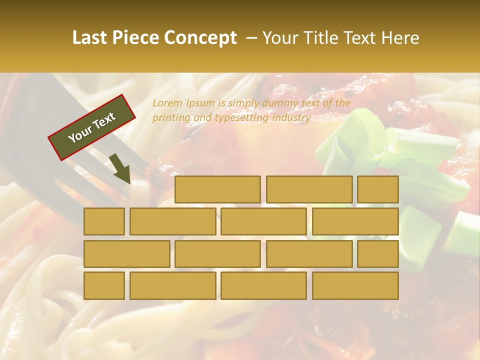 Eating Tasty Recipe PowerPoint Template