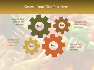Eating Tasty Recipe PowerPoint Template