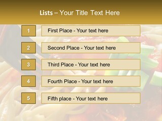 Eating Tasty Recipe PowerPoint Template